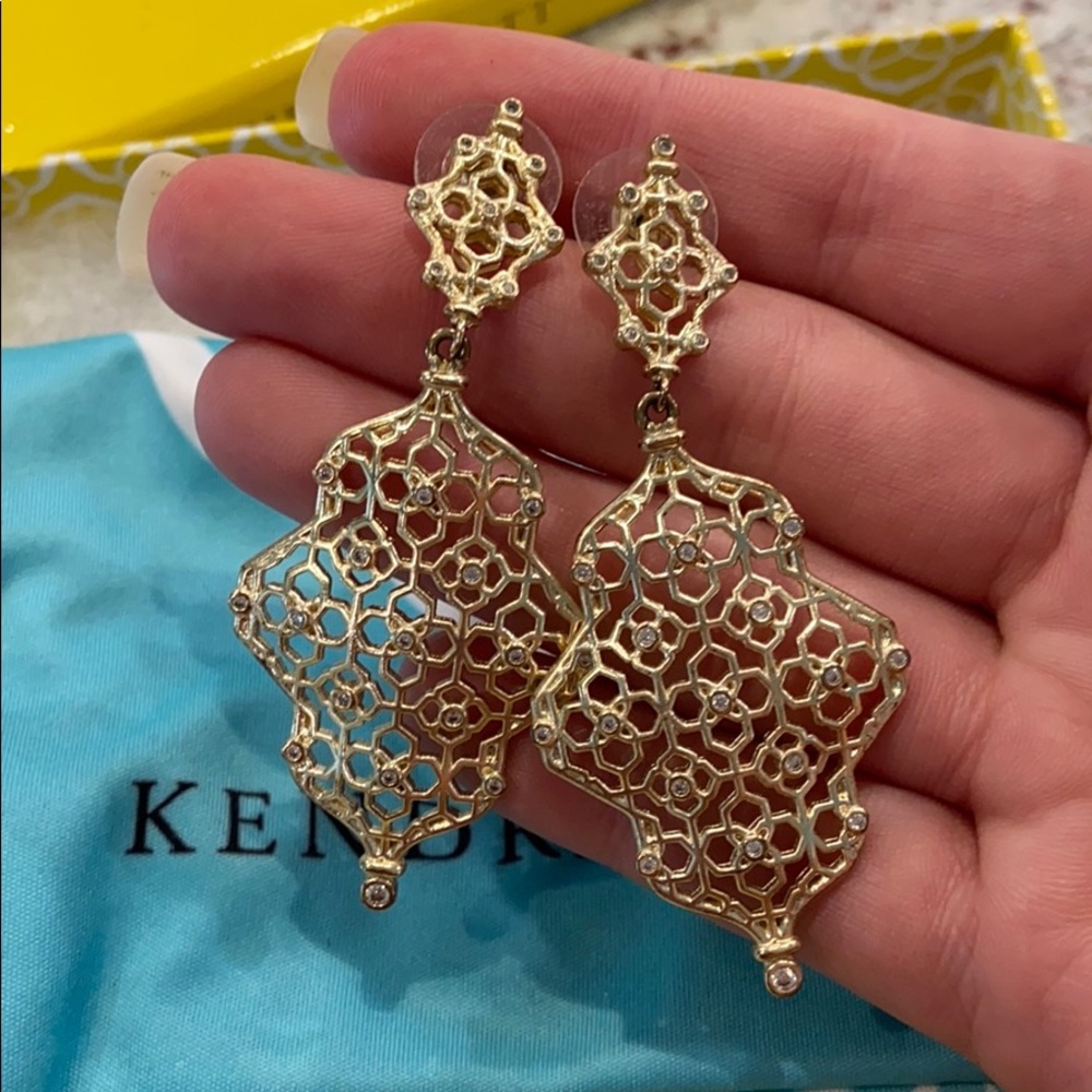 Kendra Scott Gold Earrings